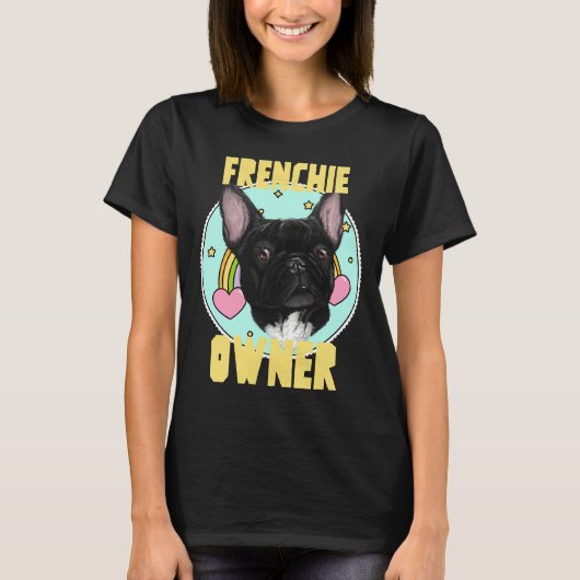 Frenchieオーナー Tシャツ (正面)
