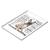 Frenchieトレイトノート ノートブック (左側)