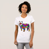 Frenchie力 Tシャツ (正面フル)