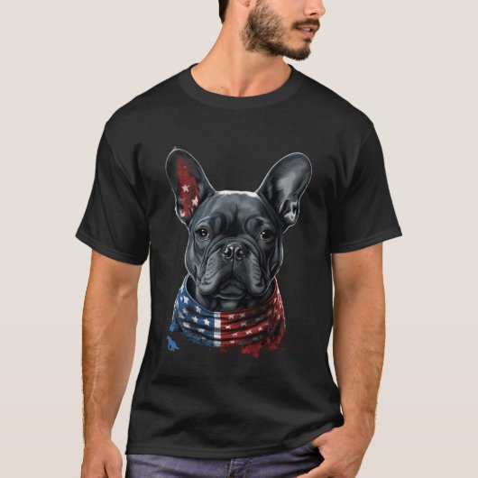 Frenchie American Tシャツ (正面)
