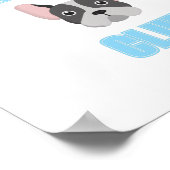 Frenchie club French bulldog Lovers Mom Dad ポスター (角)