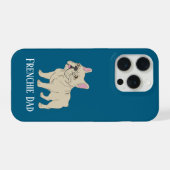 Frenchie Dad iPhoneケース (裏面横)