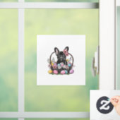 Frenchie Dog Easter Frenchie Dog Eggs Artwork T-Sh ウィンドウサイン (ホーム)