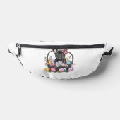 Frenchie Dog Easter Frenchie Dog Eggs Artwork T-Sh ファニーパック (レイダウン)