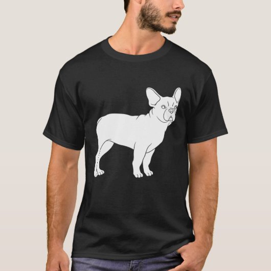 Frenchie dogs tシャツ (正面)