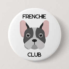 Frenchie French Bulldog Dog Lovers Mom Dad Pet 缶バッジ