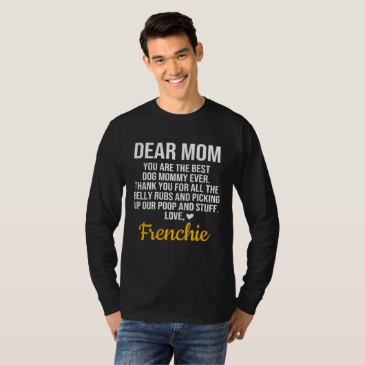 Frenchie  Frenchie Mama Tシャツ (正面フル)
