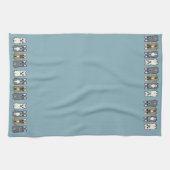 Frenchie Friends キッチンタオル (横)