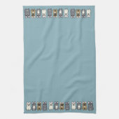 Frenchie Friends キッチンタオル (縦)