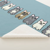 Frenchie Friends シェルパブランケット (3/4)