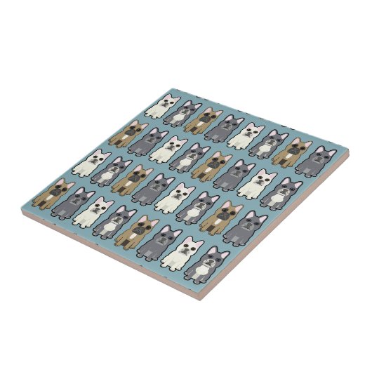 Frenchie Friends タイル (側面)