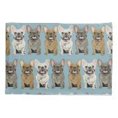 Frenchie Friends 枕カバー (裏面)