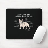 Frenchie Gift | Anatomy Of A French Bulldog マウスパッド (マウス)