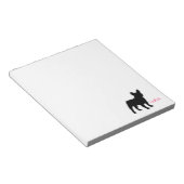 Frenchie Loveメモ帳 ノートパッド (アングル)