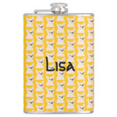 Frenchie Lover フラスク (正面)