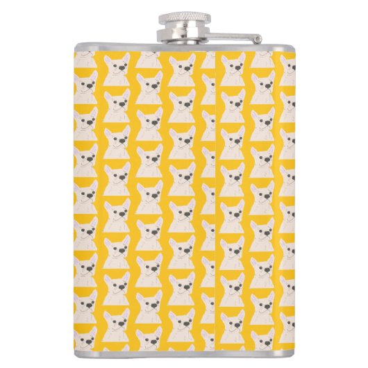 Frenchie Lover フラスク (裏面)