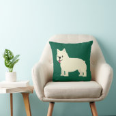 Frenchie Lover Green クッション (椅子)