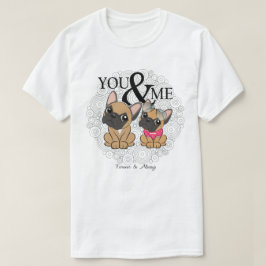 Frenchie lovers tシャツ