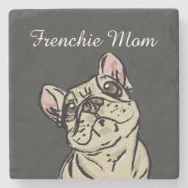 Frenchie Mom ストーンコースター