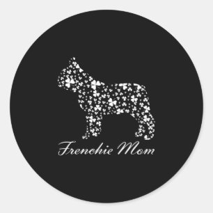 Frenchie Mom Shirt Happy St Patrick's Day 2022 ラウンドシール