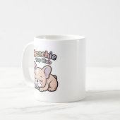 Frenchie Nap Club Cute Sleeping French Cofee コーヒーマグカップ (正面左)