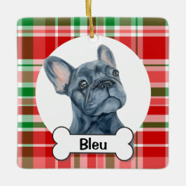 Frenchie Ornament, French Bulldog  セラミックオーナメント