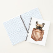 Frenchie Pocket Journal | Cute Dog Mom Notebook ノートブック (内部)