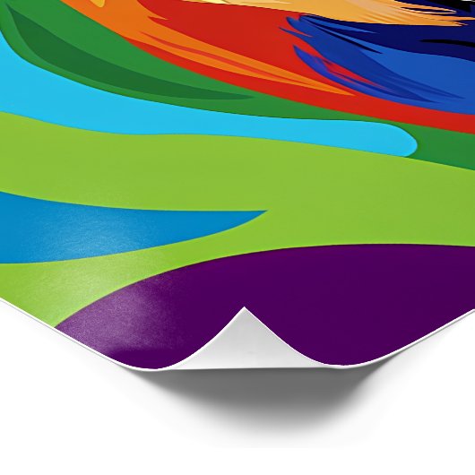 Frenchie Pop Art ポスター (コーナー)