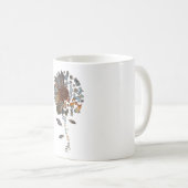 Frenchie Sunflower You Are My World愛犬家 コーヒーマグカップ (正面右)