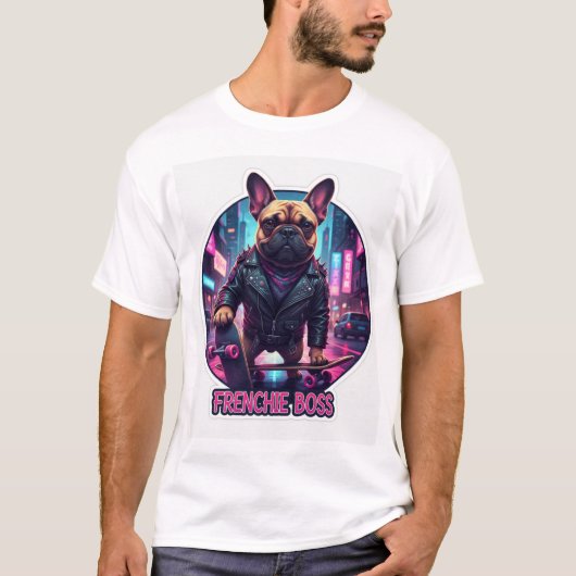 frenchie tシャツ (正面)