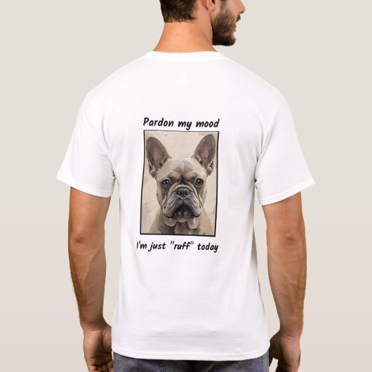 Frenchie T-Shirt Tシャツ (裏面)