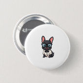 Frenchie The Gentlemen コピー (4) 缶バッジ (正面&裏面)
