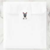 Frenchie The Gentlemen コピー (6) ラウンドシール (バッグ)