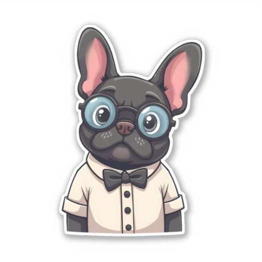 Frenchie The Gentlemen Copy (3) シール (正面)