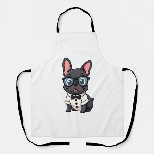 Frenchie The Gentlemen Copy (4) エプロン (正面)