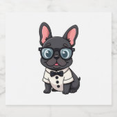 Frenchie The Gentlemen Copy (4) スパークリングワインラベル (シングルラベル)