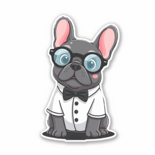 Frenchie The Gentlemen Copy (5) シール (正面)