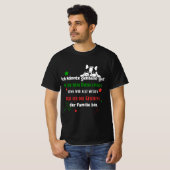 Frenchie - Weihnachtsgeschenk der Familie T-Shirt Tシャツ (正面フル)