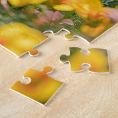 Frenchie With Easter Basket ジグソーパズル (側面)