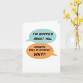 Frend Pandemicの挨拶をおもしろいチェックイン カード (黄色い花)