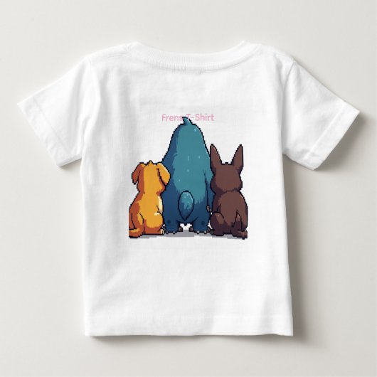Frens ベビーTシャツ (裏面)