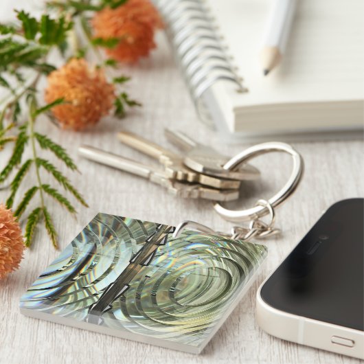 Frensel Lens, Cape Blanco Light house, Oregon Coas キーホルダー (正面右)