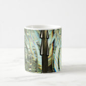 Frensel Lens, Cape Blanco Light house, Oregon Coas コーヒーマグカップ (中央)