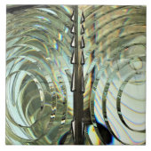 Frensel Lens, Cape Blanco Light house, Oregon Coas タイル (正面)