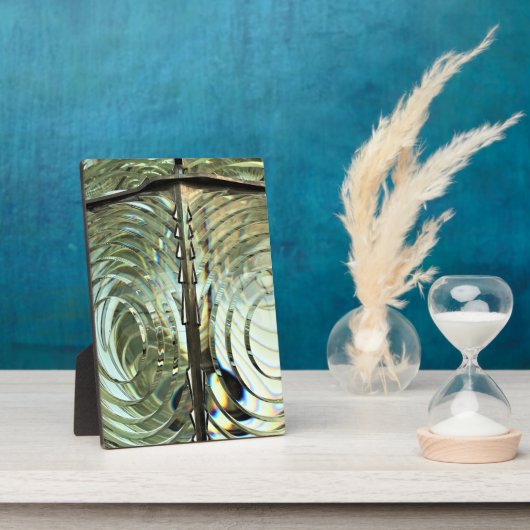 Frensel Lens, Cape Blanco Light house, Oregon Coas フォトプラーク (側面)