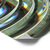 Frensel Lens, Cape Blanco Light house, Oregon Coas ポスター (角)