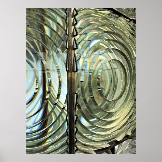 Frensel Lens, Cape Blanco Light house, Oregon Coas ポスター (正面)