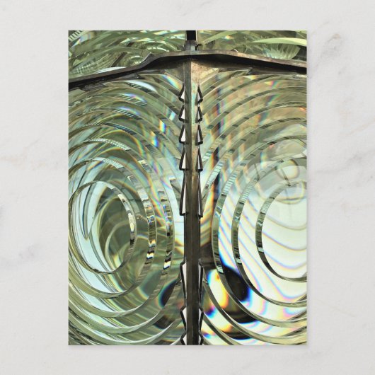 Frensel Lens, Cape Blanco Light house, Oregon Coas ポストカード (正面)