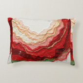 Frequency Abstract Christmas Festive Sovereignty アクセントクッション (裏面)