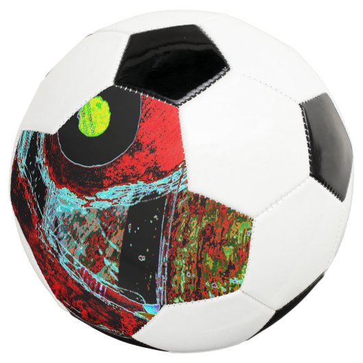 Frequency Serpent – Abstract Energy Compact Mirror サッカーボール (3/4)